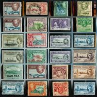ราคา แสตมป์เก่าหายาก จากหลายประเทศ ยุคอาณานิคม ทศวรรษ 1930, 1940 (25596246108)