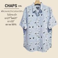 ราคา 〽️ CHAPSเสื้อเชิ้ตฮาวายมือสอง (29931888042)