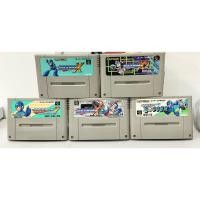 ราคา [รวมตลับแท้] เกม Rockman ตลับ SFC (Super Famicom) X 1 2 3 4 5 6 7 Mega Man Megaman Rock 's Soccer (11197158336)