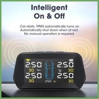 ราคา Rv ระบบตรวจสอบความดันยางไร้สายพลังงานแสงอาทิตย์ Rv TPMS พร้อมจอแสดงผล LCD ขนาดใหญ่ TPMS สําหรับการตรวจสอบแบบเรียลไทม์ haoyisph (49309390652)