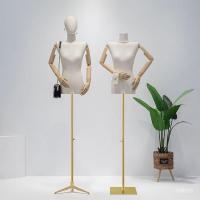 ราคา Clothing Store Mannequin Women's Full Body Women's Clothing Model Shelf Mannequin Fake Half Body Window Display St DT4W (44504011282)