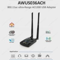 ราคา New ALFA AWUS036ACH Uses RTL8812AU Chipset High-power Wireless Network Card Suitable For BT5 Kali L (48705886601)