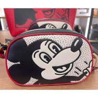 ราคา พร้อมส่ง แท้ % New Coach งาน shop ไม่มีถุงผ้า DISNEY MICKEY MOUSE X KEITH HARING BADGE CAMERA CROSSBODY (COACH C1142) (9762049760)