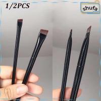 ราคา SHUFA 1/2 Eyebrow Eyeliner Brush Small Angled Refine Brush เครื่องมือความงามที่ทนทาน Eye Liner Brow Brushes (45913668009)