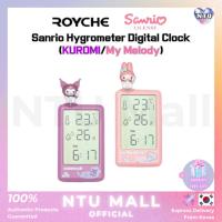 ราคา [SANRIO] Royche เทอร์โมมิเตอร์แท้ ไฮโกรมิเตอร์ นาฬิกาดิจิตอล (My Melody/KUROMI) (24087270742)