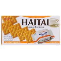 ราคา ไฮไทแครกเกอร์รสชีส 172กรัม Haitai Cheese Crackers 172g. [หมายเลขบาร์โค้ด 8801019300967] (48712748087)