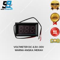 ราคา MERAH DIGITAL VOLTMETER DC 5V - 30V DIGITAL VOLT METER DC RED (28375160239)