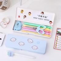 ราคา กล่องดินสอ มินิมอล สีพื้น เกาหลี diy (4434996857)