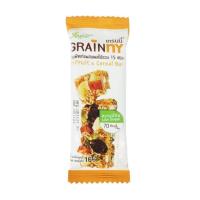 ราคา เกรนนี่ ธัญพืชแท่งผสมผลไม้รวม15ชนิด Grainny 15 Fruits and Cereals Bar 16g. (41730401852)