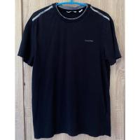 ราคา ของแท้สวยมาก เสื้อยืด Calvin Klein สีดำ ปักอกซ้าย ปักไหล่ คอจะเป็นผ้า 2 ชั้น ป้ายแท็คครบค่ะ (27943780213)