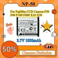 ราคา ความจุสูง NP50 FNP50 เปลี่ยนแบตเตอรี่สําหรับ Fujifilm CCD กล้อง F50 F60 F100 F800 X10 X20 กล้องดิจิตอล (54012380869)