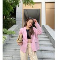 ราคา Blazer เสื้อสูทสไตล์เกาหลี (11703940096)