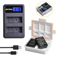 ราคา 2Pcs 8 EN-EL14 ENEL14 EL14A Camera Battery+LCD Dual USB Charger+Storage Box for Nikon 5 (29358977838)