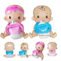 ราคา ลูกโป่งเด็ก 3D baby balloons ลูกโป่งต้อนรับเด็กแรกเกิด ลูกโป่งวันเกิด ชุดเด็ก ของขวัญเด็กแรกเกิด (28906746461)