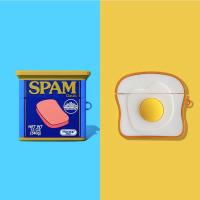ราคา Lilyshop อาหารเช้าสร้างสรรค์ Airpods Pro Case น่ารัก Airpods 3 (2021) Case Airpods เคสซิลิโคน Airpods 2 pro Case ไข่ Airpods Cases Luncheon Meat (40166003536)