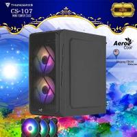 ราคา AEROCOOL CS-107 MINI TOWER CASE พร้อมพัดลม FRGB ขนาด 3x 12 ซม. (22869033827)