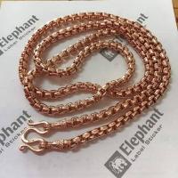 ราคา สร้อยคอ3บาทเศษนาคแท้ผ่าหวายยาว24นิ้ว (53861612153)