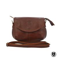 ราคา BERNIE Hawa Brown กระเป๋าสะพายข้างผู้หญิงหนังวัวหนังฟอกผัก (53758799558)
