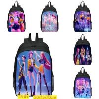 ราคา พร้อมส่งในไทย กระเป๋าเป้เด็กประถม พิมพ์ลายนักล่าปีศาจ สไตล์ KPop กระ เป๋าเป้อะนิเมะ กระเป๋าเด็ก K-POP 16 นิ้ว T (40130866502)