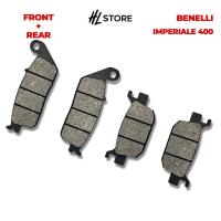 ราคา ผ้าเบรค Benelli Imperiale 400 TNT 300 TRK 502 เบเนลลี อิมพีเรียล ด้านหน้า หลัง ชุด (26673362077)