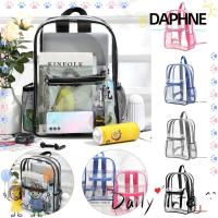 ราคา DAPHNE กระเป๋าเป้สะพายหลังโปร่งใส, ที่เก็บของ Luxury Designer PVC Knapsack, อเนกประสงค์ความจุขนาดใหญ่กระเป๋าเป้สะพายหลังที่มองเห็นได้กีฬากลางแจ้ง (49664325859)