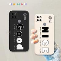 ราคา เคส Oppo Realme V3 ซิลิคอนยืดหยุ่นเสาหิน นูนด้วยคํา Nice Good (52256067720)