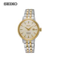 ราคา SEIKO Presage Cocktail Time นาฬิกาข้อมือ (ไซโก) รุ่น SRE010J ขนาด 30.28 mm.สีทอง (56604735603)