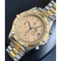 ราคา นาฬิกาข้อมือ Tag Heuer CHRONOGRAPH 2000 DIVER 200M REF 264.006/1 LEONIDAS BREVET GOLD Swiss Made Quartz (16922692400)