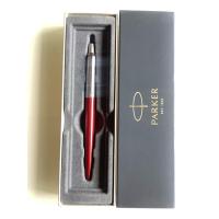 ราคา NO.069 ปากกาลูกลื่น PARKER JOTTER STAINLESS STEEL JOT RED MADE IN FRANCE (41380859843)