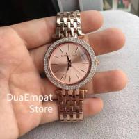 ราคา MICHAEL KORS นาฬิกาข้อมือผู้หญิง รุ่น MK3192 Darci Rose Gold Dial Pave Bezel - Rose Gold (9058755950)