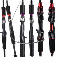 ราคา คันเบ็ดตกปลาแบบหล่อ/ปั่น 2.1M 2 ส่วนพร้อมด้ามจับ EVA สำหรับคันเบ็ดเบสคันเบ็ดแบบพกพาคันเบ็ด (20663729374)
