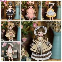 ราคา SPARKLENOVA 1 ชุดชุดเจ้าหญิงตุ๊กตาBJD,ผมยาวดึงดูดตา30ซม.ตุ๊กตาBjdพร้อมเสื้อผ้า,พร้อมวิกผมMake Up Anime Ball Jointed Princess Makeup Ball Joint Doll (54814481783)