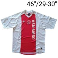 ราคา เสื้อบอลแท้ ทีมอาเเจ็กซ์ อัมสเตอร์ดัม เหย้า ปี 2002-03 ป้ายคอไซส์ L มือสอง สภาพดีมาก วัดหน้าผ้าอก 46"ยาว 29-30" (55858153266)