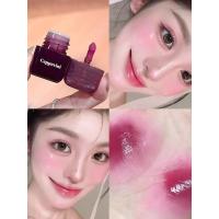 ราคา Mini Sweet Face Blush Liquid Set ความอิ่มตัวต่ํา Rose Black Brown Peach Pink Natural Whitening บลัชออนราคาถูก (44612463283)
