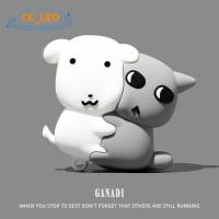 ราคา for Huawei FreeBuds Pro 5 Case 3D Cute Puppy Cartoon Ghost Piggies Silicone Soft Case Suitable for Huawei FreeBuds Pro 5 Clear Soft Shell Protective Cover (50759350898)