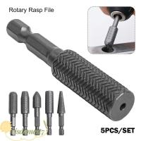 ราคา WISDOM 5 ชิ้น/เซ็ต Rotary Rasp แฟ้ม, 6.35 มม.หกเหลี่ยมจับความแม่นยําสูงบด Burrs, เหล็ก 1/4 นิ้ว Hex Shank Super Hard แกะสลักเจาะ Bits แกะสลักขัด Groov (29944820662)