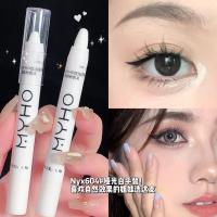 ราคา อีซิเน佳⭐MYHO Diamond Silkworm Pencil Glitter Matte Eyeshadow Liner Pencil Face Makeup Highlighter Long Lasting White Eyeliner Pen NO.MYHO眼影笔 (47162581612)