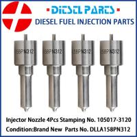 ราคา หัวฉีดหัวฉีดน้ํามันเชื้อเพลิง 4 ชิ้น 105017-3120 DLLA158PN312 สําหรับ Mitsubishi 4D31T 105118-6920 ME440837**&* (41382506928)