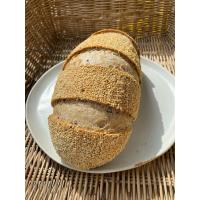 ราคา Sourdough Whole Wheat & White Sesame 650 g ขนมปังซาวโดวจ์ โฮลวีท & งาขาว ยีสต์ธรรมชาติ #ไม่มีน้ำตาล ไม่มีสารกันบูด (47412554360)