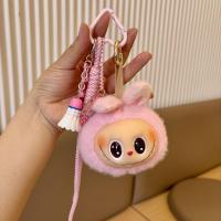 ราคา 【2022-2025】 อินเทรนด์และเย็นตุ๊กตาหัวใหญ่ลาบูบูลาบูบูจี้กระเป๋าตุ๊กตายอดนิยมซีลจี้พวงกุญแจรถ (57705505983)