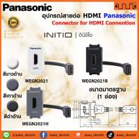 ราคา Panasonic INITIO อุปกรณ์สายต่อ HDMI Connector for HDMI รุ่น WEGN2021 ขนาดมาตรฐาน (27709224076)