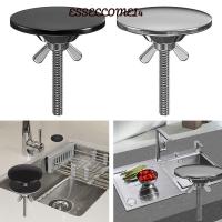 ราคา ESSECCOMEI4 อ่างล้างจานหลุมฝาครอบน้ํา Stopper ป้องกันการรั่วซึมสแตนเลสโลหะก๊อกน้ําตกแต่งครอบคลุมก๊อกน้ําฝาครอบรู (52912550822)