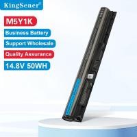 ราคา KingSener 14.8V 2800mAh M5Y1K แบตเตอรี่แล็ปท็อปสําหรับ Dell Inspiron 3451 3458 3551 3558 V3458 V3451 N3558 5551 5552 5555 5558 5559 (54162374354)