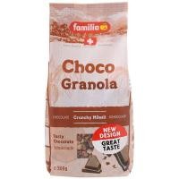 ราคา แฟมิเลียธัญพืชอบกรอบรสช็อกโกแลต 500กรัม Familia Choco Granola 500g. [หมายเลขบาร์โค้ด 7610023051212 ] (47310312118)