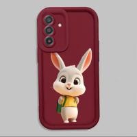 ราคา SAMSUNG HPเคสโทรศัพท์สําหรับSamsung A17 4G A17 5G M17 5G F17 5Gกรณีกระต่ายแบกกระเป๋าเป้สะพายหลังซิลิโคนกรณีCesing Softcase Backcase Kesing (44861234862)