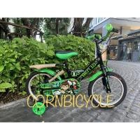 ราคา จักรยานเด็กลายเบนเทน TURBO รุ่น BEN 10 ขนาด 16นิ้ว ลายลิขสิทธิ์แท้ ทรงสวย มีตะกร้าหน้า ตะแกรงท้าย พร้อมล้อพ่วง (10208185873)