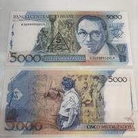 ราคา ต่างประเทศ1989บราซิล5 โหดร้ายมูลค่ากําไร5รุ่นประทับตราลายเซ็นแบรนด์ใหม่ต่างประเทศธนบัตรใหม่ qnkm6018 (48062717214)
