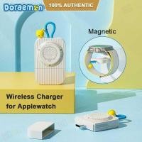 ราคา ❤ Doraemon โดราเอมอนแท้ 100% แท่นชาร์จไร้สายสำหรับสมาร์ทวอทช์ Apple 8, 9/10/7/6/5/4/3 Watch SE (40305958358)