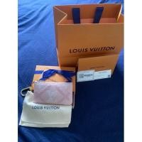 ราคา Used มือสองแท้ 100% Louis Vuitton Key Pouch Pink Monogram Empreinte Embr (10796513804)