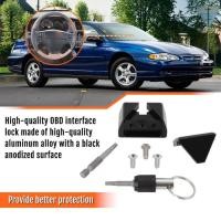 ราคา OBD II Port Lock Tool OBD2 Security Anti-theft Kit Block Accessories To OBD Connector (50562944793)